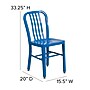 Flash Furniture Metal Indoor-Outdoor Chair, Blue (CH-61200-18-BL-GG)~#|#~sp144473222_sc7