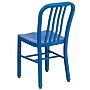 Flash Furniture Metal Indoor-Outdoor Chair, Blue (CH-61200-18-BL-GG)~#|#~sp144473223_sc7