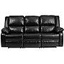 Flash Furniture Harmony Series 77" LeatherSoft Sofa with Two Built-In Recliners, Black (BT70597SOF)~#|#~sp144474474_sc7