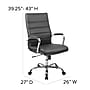 Flash Furniture Whitney Ergonomic LeatherSoft Swivel High Back Executive Office Chair, Black/Chrome (GO2286HBK)~#|#~sp144474636_sc7
