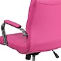 Flash Furniture Vivian Vinyl Swivel Mid-Back Executive Office Chair, Pink (GO2240PK)~#|#~sp144474658_sc7