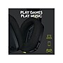 Logitech G435 LIGHTSPEED Bluetooth Over-the-Ear Gaming Headset, Black (981-001049)~#|#~sp144475226_sc7