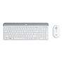Logitech Slim Wireless Combo MK470 Keyboard and Optical Mouse, Off-White (920-009443)~#|#~sp144564213_sc7