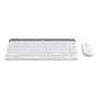Logitech Slim Wireless Combo MK470 Keyboard and Optical Mouse, Off-White (920-009443)~#|#~sp144564214_sc7