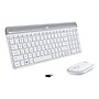 Logitech Slim Wireless Combo MK470 Keyboard and Optical Mouse, Off-White (920-009443)~#|#~sp144564216_sc7