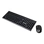 IOGEAR Long Range Wireless Ergonomic Keyboard and Mouse Combo, Black (GKM552RB)~#|#~sp144564338_sc7