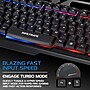 ENHANCE Infiltrate KL2 ENINKL2100BKWS Membrane Gaming Keyboard, USB, Black~#|#~sp144568153_sc7