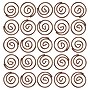 JAM Paper Circular Small Paper Clips, Rose Gold, 2 Packs of 50 (21832061B)~#|#~sp145003456_sc7