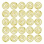 JAM Paper Circular Small Paper Clips, Yellow, 2 Packs of 50 (2187140B)~#|#~sp145003478_sc7