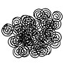 JAM Paper Colored Circular Paper Clips, Round Paperclips, Black, 2 Packs of 50 (2187133B)~#|#~sp145003517_sc7