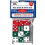 Learning Advantage Dot Dice - Red/Green/White - 12/Pack - 6 Packs (CTU7367-6)~#|#~sp145092807_sc7