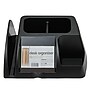 Officemate Achieva 5 Compartment Plastic Desk Organizer, Black, 2/Bundle (OIC26219-2)~#|#~sp145093546_sc7
