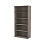 Bush Business Furniture Studio C 73"H 5-Shelf Bookcase with Adjustable Shelves, Modern Hickory Laminated Wood (SCB136MH)~#|#~sp145100521_sc7