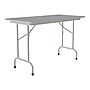 Correll Folding Table, 48" x 24", Gray (CF2448TF-15)~#|#~sp145952582_sc7
