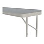Correll Folding Table, 72" x 24", Gray (CF2472TF-15)~#|#~sp145952592_sc7