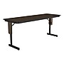 Correll Folding Table, 72" x 24", Black/Walnut (SP2472TF-01)~#|#~sp145952611_sc7