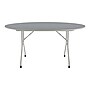 Correll Folding Table, 62" Dia., Gray (CF60TF-15)~#|#~sp145952616_sc7