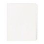 Avery Legal Blank Paper Dividers, White Unlaminated Tabs, Letter Size, 25/Pack (11949)~#|#~sp146088105_sc7