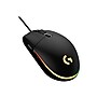 Logitech G203 LIGHTSYNC Ergonomic Optical USB Gaming Mouse, Black (910-005790)~#|#~sp147267338_sc7