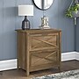 Bush Furniture Key West 2-Drawer Lateral File Cabinet, Letter/Legal, Reclaimed Pine, 30" (KWF130RCP-03)~#|#~sp147387243_sc7