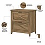 Bush Furniture Key West 2-Drawer Lateral File Cabinet, Letter/Legal, Reclaimed Pine, 30" (KWF130RCP-03)~#|#~sp147387244_sc7