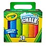 Crayola Washable Sidewalk Chalk, 24 Per Box, 4 Boxes (BIN512024-4)~#|#~sp147473713_sc7