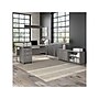 Bush Business Furniture Hybrid 72"W Computer Table Desk with Metal Legs, Platinum Gray (HYD373PG)~#|#~sp147608271_sc7