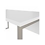 Bush Business Furniture Hybrid 60"W Computer Table Desk with Metal Legs, White (HYD360WH)~#|#~sp147608295_sc7