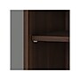 Bush Business Furniture Hybrid 73"H 5-Shelf Bookcase with Doors, Black Walnut Laminated Wood (HYB024BW)~#|#~sp147696169_sc7