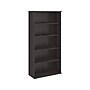 Bush Business Furniture Hybrid 73"H 5-Shelf Bookcase with Adjustable Shelves, Storm Gray Laminated Wood (HYB136SG-Z)~#|#~sp147788041_sc7