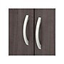 Bush Business Furniture Hybrid 73"H 5-Shelf Bookcase with Doors, Storm Gray Laminated Wood (HYB024SG)~#|#~sp147788064_sc7