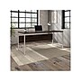 Bush Business Furniture Hybrid 72"W Computer Table Desk with Metal Legs, Black Walnut (HYD373BW)~#|#~sp148019796_sc7