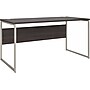Bush Business Furniture Hybrid 60"W Computer Table Desk with Metal Legs, Storm Gray (HYD360SG)~#|#~sp148020047_sc7