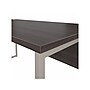 Bush Business Furniture Hybrid 60"W Computer Table Desk with Metal Legs, Storm Gray (HYD360SG)~#|#~sp148020052_sc7