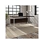 Bush Business Furniture Hybrid 60"W Computer Table Desk with Metal Legs, Black Walnut (HYD360BW)~#|#~sp148020066_sc7