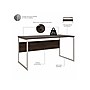 Bush Business Furniture Hybrid 60"W Computer Table Desk with Metal Legs, Black Walnut (HYD360BW)~#|#~sp148020067_sc7