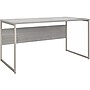 Bush Business Furniture Hybrid 60"W Computer Table Desk with Metal Legs, Platinum Gray (HYD360PG)~#|#~sp148020080_sc7