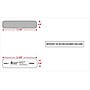 ComplyRight Moistenable Glue Security Tinted Double-Window Tax Envelopes, 5 5/8" x 9", 50/Pack (4444150)~#|#~sp148020264_sc7