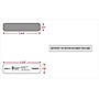 ComplyRight Self Seal Security Tinted Double-Window Tax Envelopes, 5 5/8" x 9", 50/Pack (444250)~#|#~sp148020268_sc7