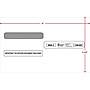 ComplyRight Self Seal Security Tinted Double-Window Tax Envelopes, 5 5/8" x 9", 50/Pack (9999250)~#|#~sp148020280_sc7