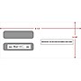 ComplyRight Moistenable Glue Security Tinted Double-Window Tax Envelopes, 3 7/8" x 8.5", 50/Pack (3333150)~#|#~sp148020284_sc7