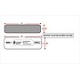 ComplyRight Moistenable Glue Security Tinted Double-Window Tax Envelopes, 5 5/8" x 9.25", 50/Pack (6666150)~#|#~sp148020332_sc7