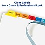 Avery Index Maker Paper Dividers with Print & Apply Label Sheets, 12 Tabs, Multicolor, 5 Sets/Pack (11405)~#|#~sp148106894_sc7