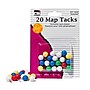 CLI 3/8" Map Tacks, Assorted Colors, 20/Pack, 12 Packs (CHL21238-12)~#|#~sp148288114_sc7