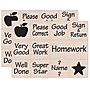 Hero Arts Nearly Tiny Messages From Your Teacher Stamps, 6" x 6", 2/Bundle (HOALL414-2)~#|#~sp148288835_sc7