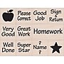 Hero Arts Nearly Tiny Messages From Your Teacher Stamps, 6" x 6", 2/Bundle (HOALL414-2)~#|#~sp148288836_sc7