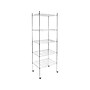 Mount-It! 5-Tier Steel Shelving Unit with Wheels, 24", Silver (MI-7862)~#|#~sp148401151_sc7