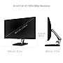 ViewSonic 24" 60Hz LED Monitor, Black (TD2455)~#|#~sp148978571_sc7