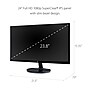 ViewSonic 24" 100Hz LED Monitor, Black (VA2459-SMH)~#|#~sp148978663_sc7