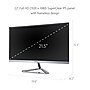 ViewSonic 22" 1080P Widescreen 75Hz IPS Monitor, Silver (VX2276-SMHD)~#|#~sp148978977_sc7